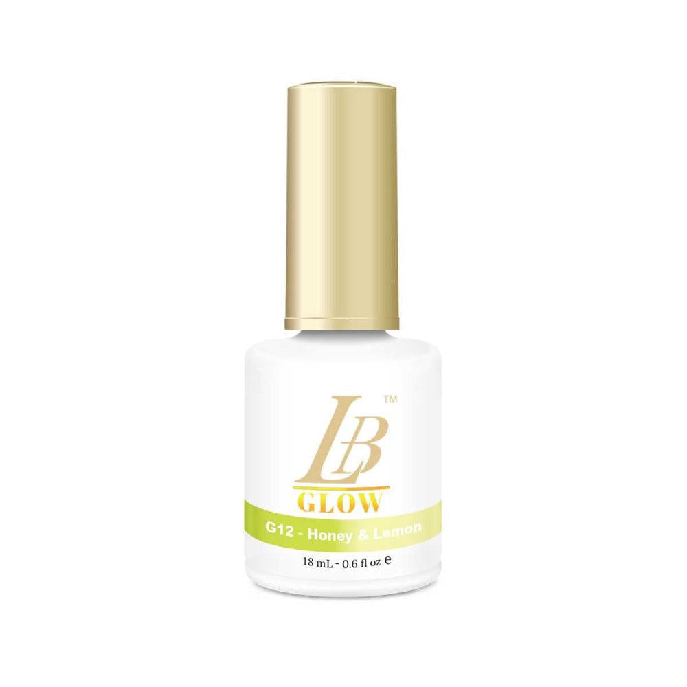 IGel Glow In The Dark Gel Polish - Honey & Lemon #G12