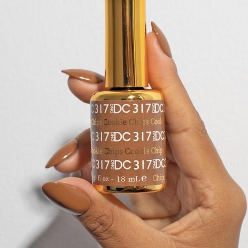 DND DC Gel & Lacquer Duo - Cookie Chips #317
