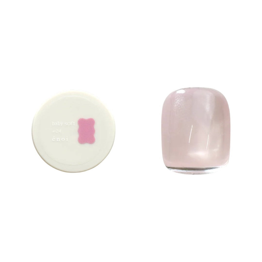 Enoi Sheer Gel Polish - Baby Soft #04