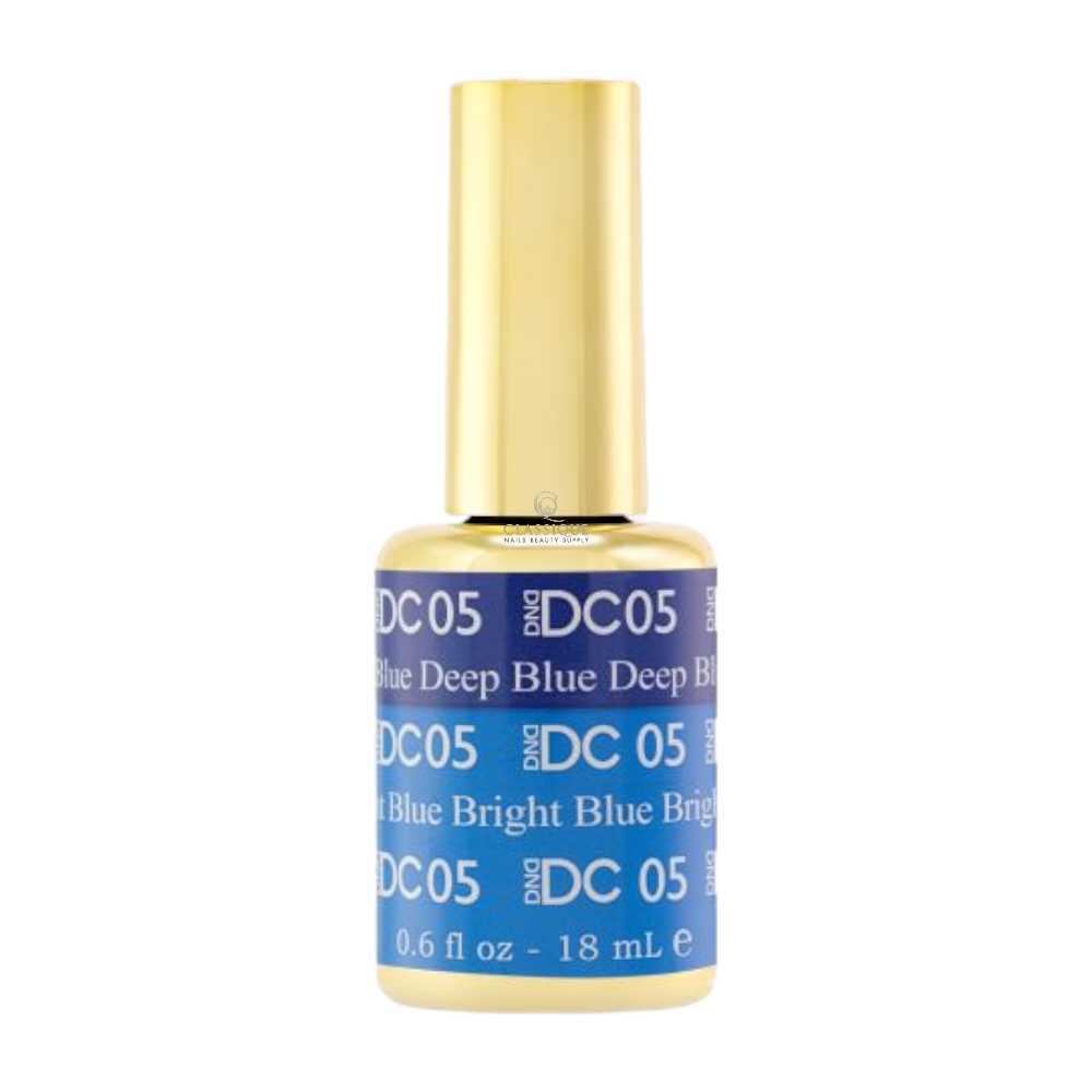 DND DC Mood Change Gel Polish - Blue Deep Bright Blue #5