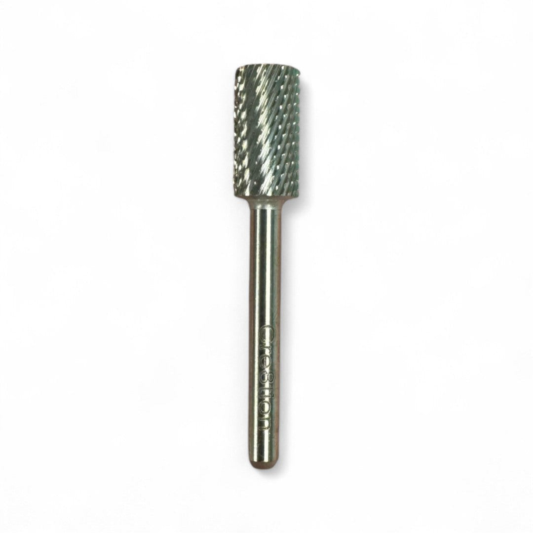 Cre8tion Nail Drill Bits - Large Barrel Carbide CC Coarse Grit 1/8 #17002