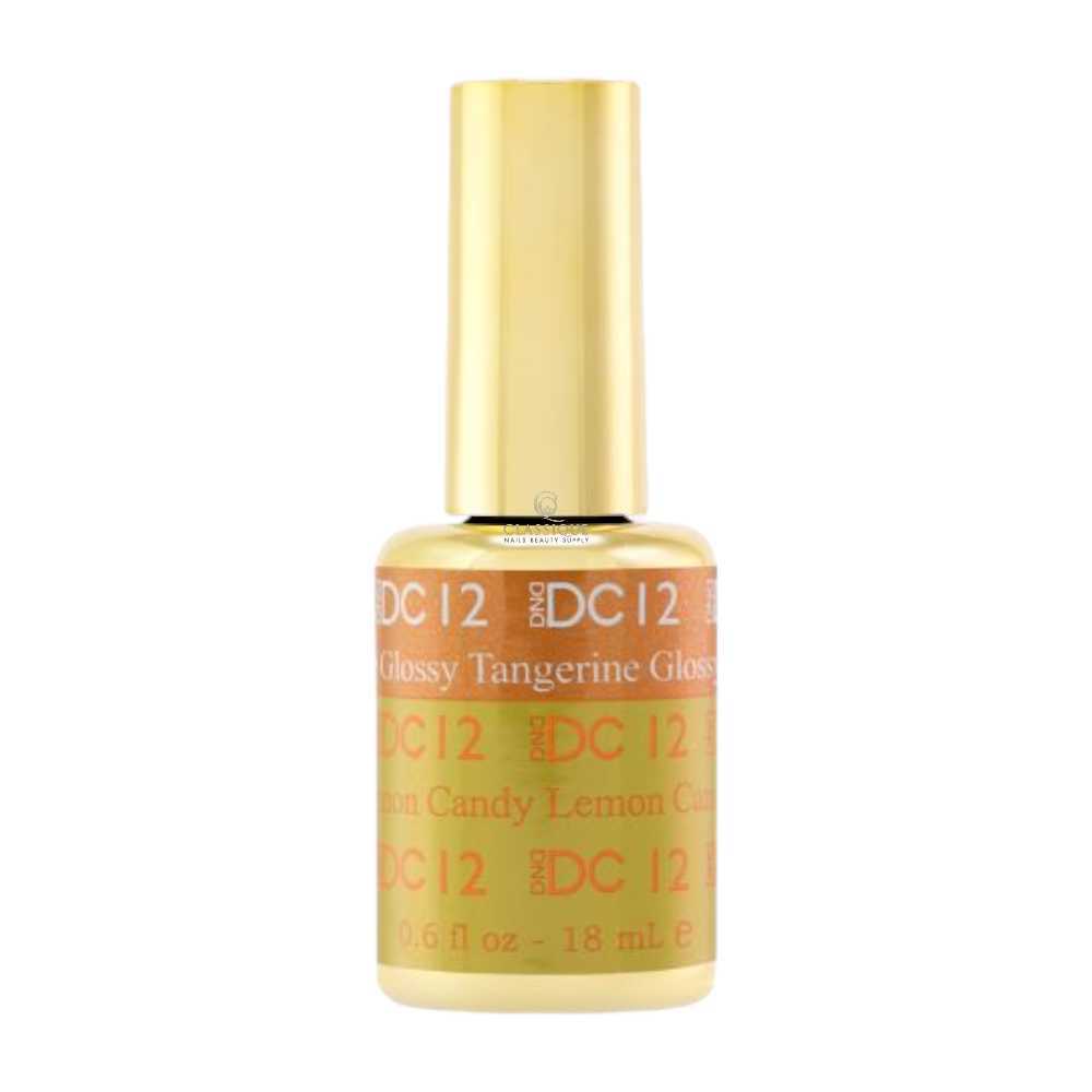 DND DC Mood Change Gel Polish - Tangerine Glossy Lemon Candy #12
