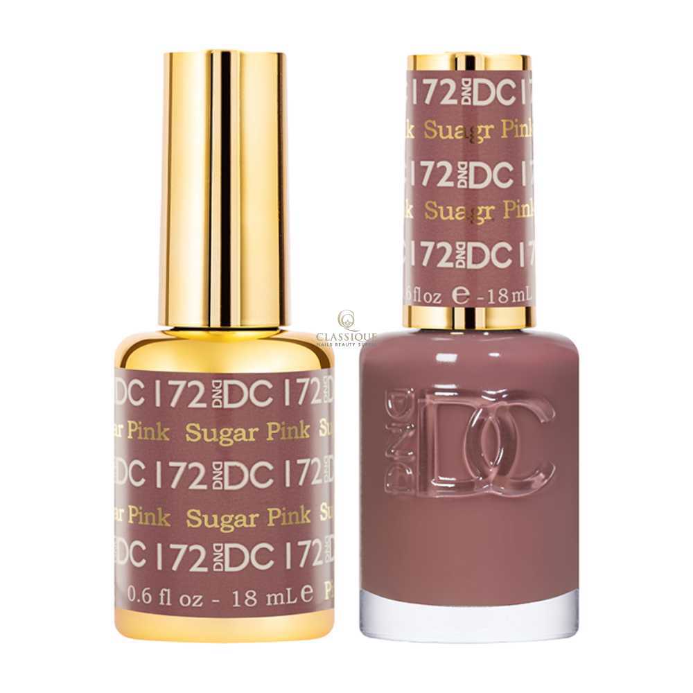 DND DC Gel & Lacquer Duo - Sugar Pink #172