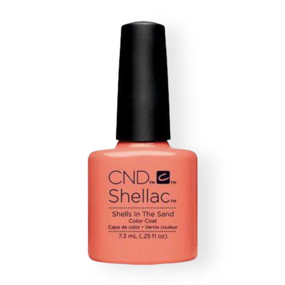 CND Shellac 0.25Oz - Shells In The Sand