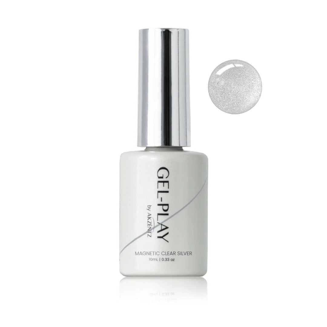 Akzéntz Luxio Gel Play - Magnetic Clear Silver