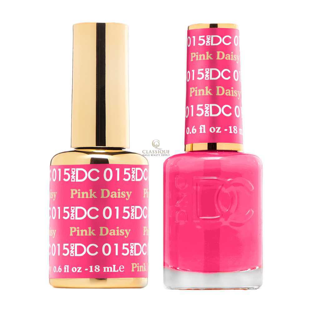 DND DC Gel & Lacquer Duo - Pink Daisy #015