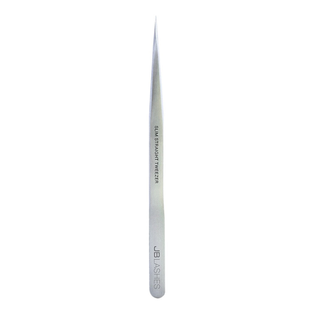 JB Stainless Steel Pro-Slim Straight Tweezer