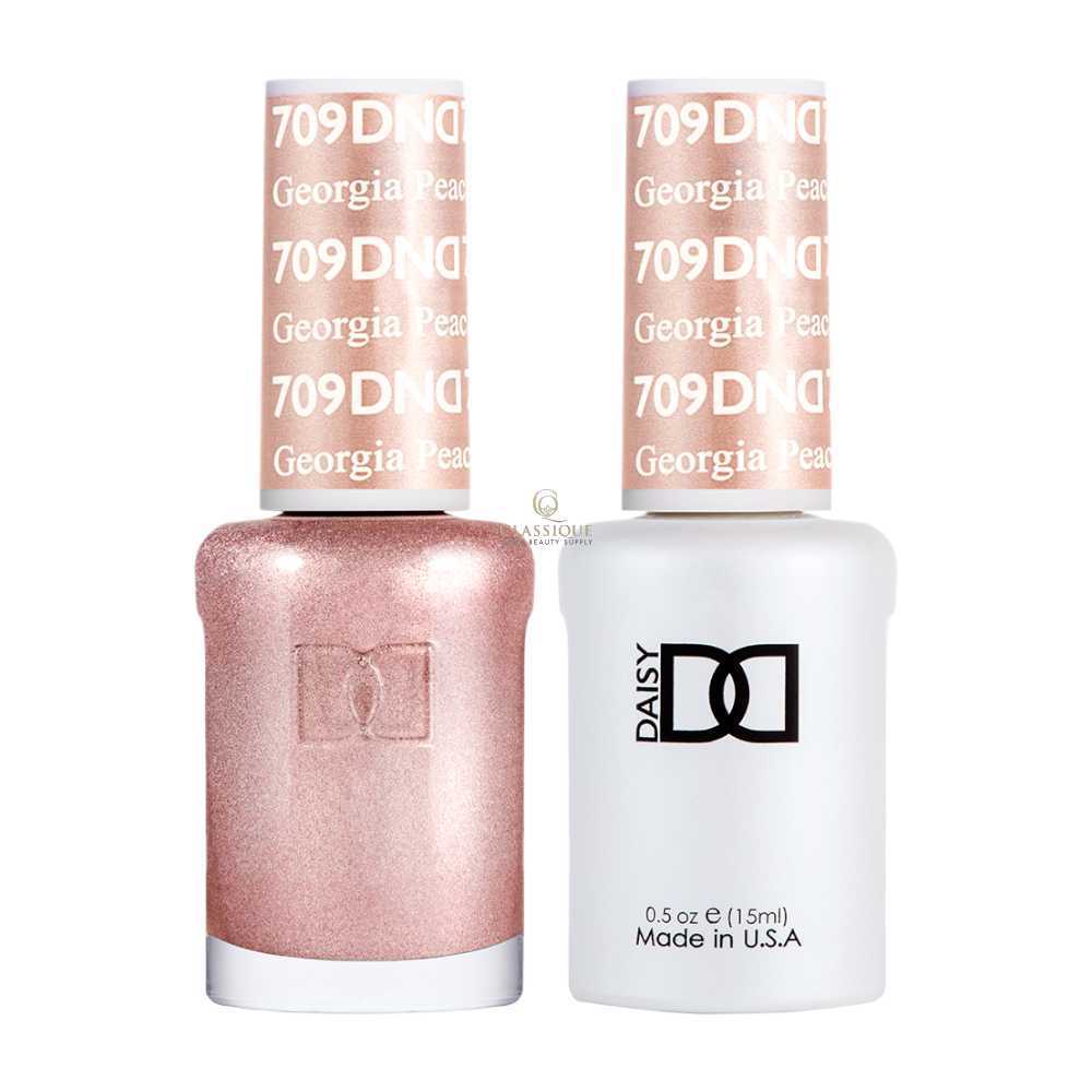 DND Gel & Lacquer Duo - Georgia Peach #709