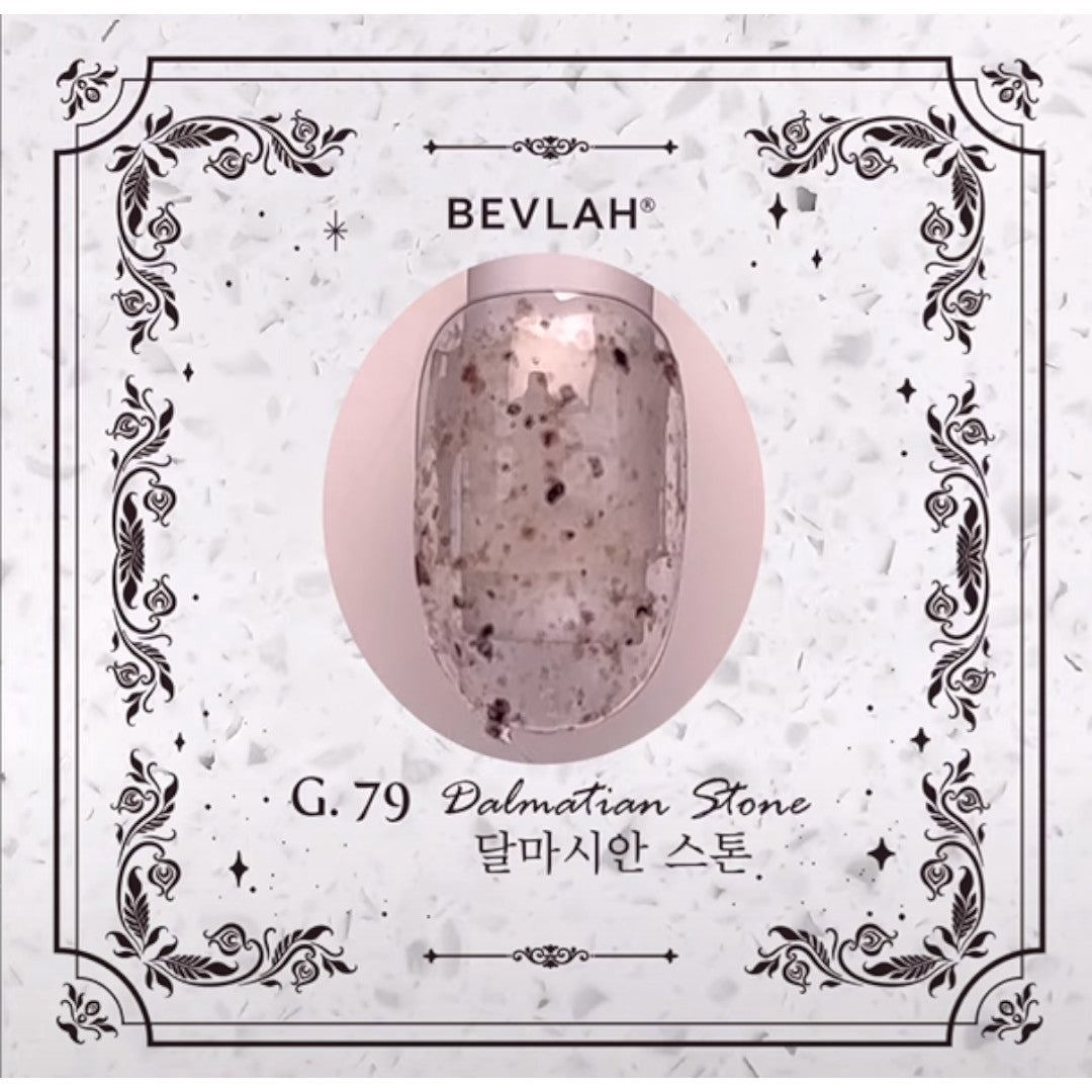 Bevlah Gel Polish (HEMA-Free) - Dalmation Stone #G79