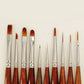 FAUVE Gel Brush Set 11Pcs