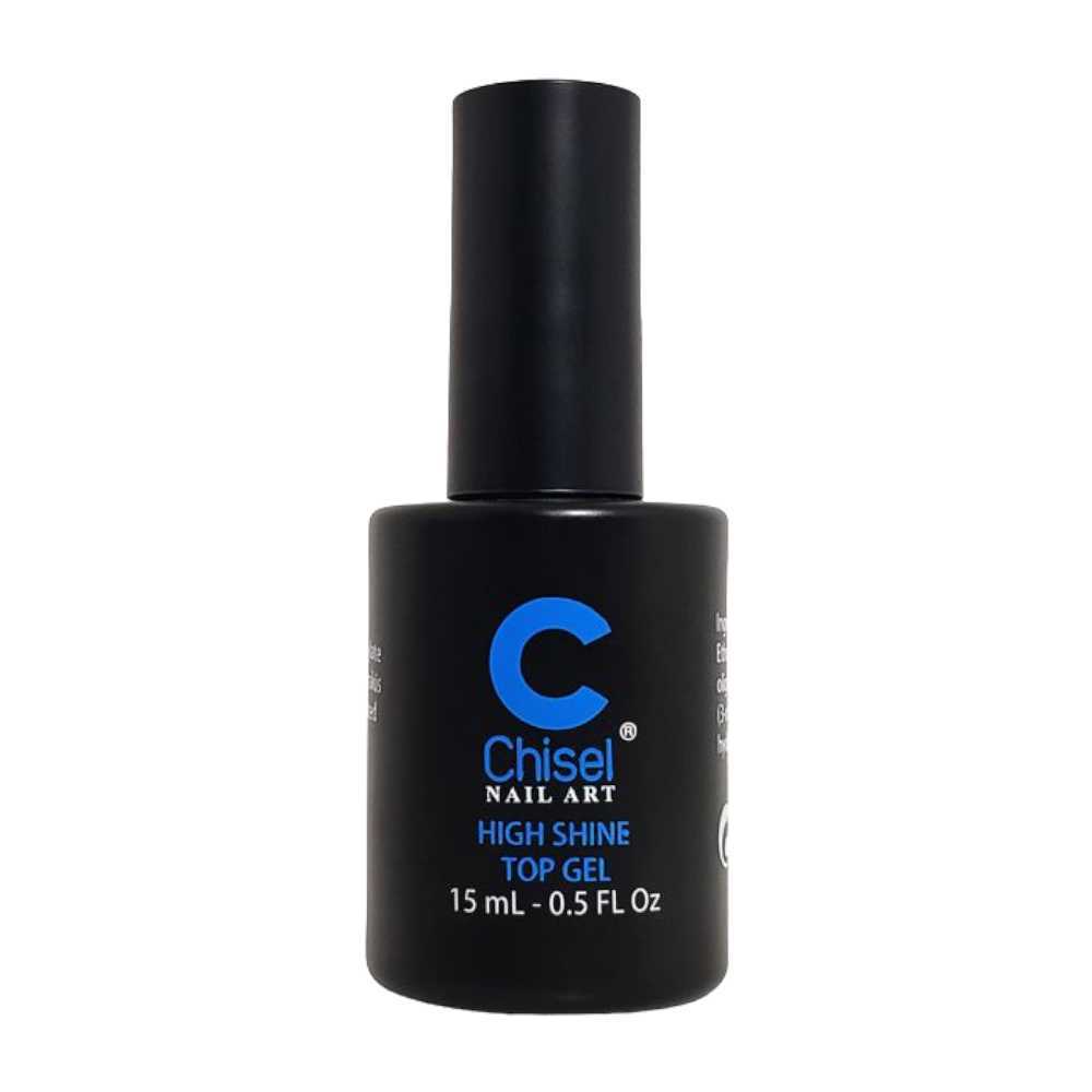 Chisel Gel Top Coat - High Shine 0.5Oz