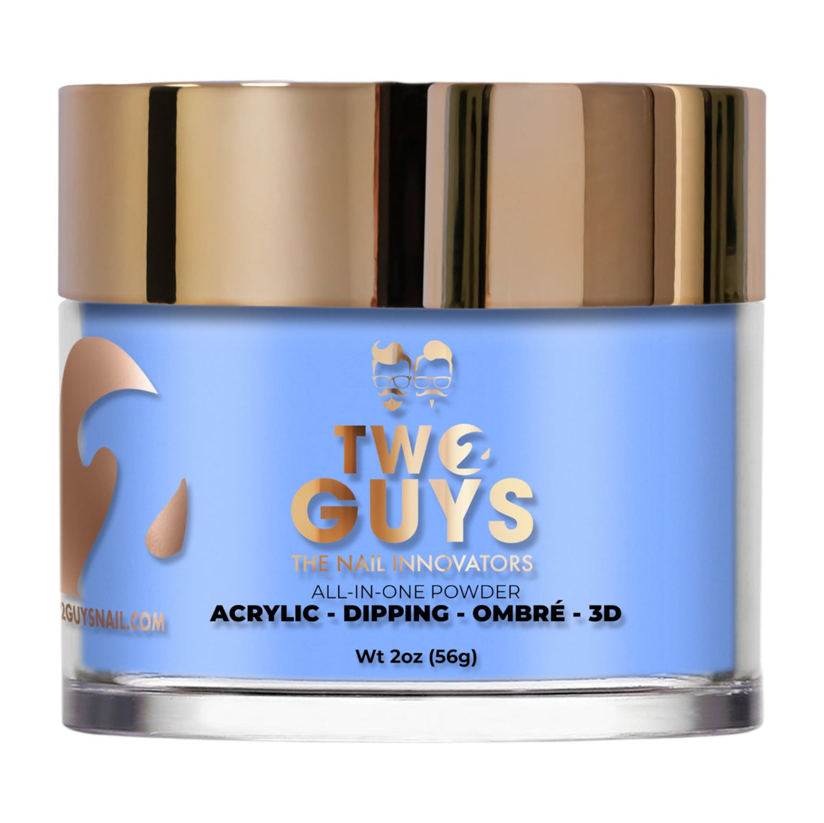2Guys Acrylic & Dipping Powder - Cerulean #A57 (2oz)