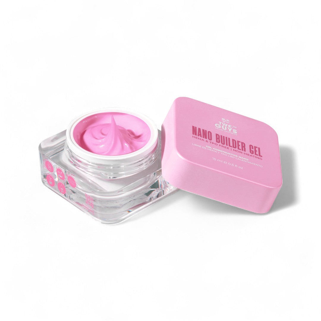 2Guys Nano Builder Gel - Rosy Silk 15Ml #NB08