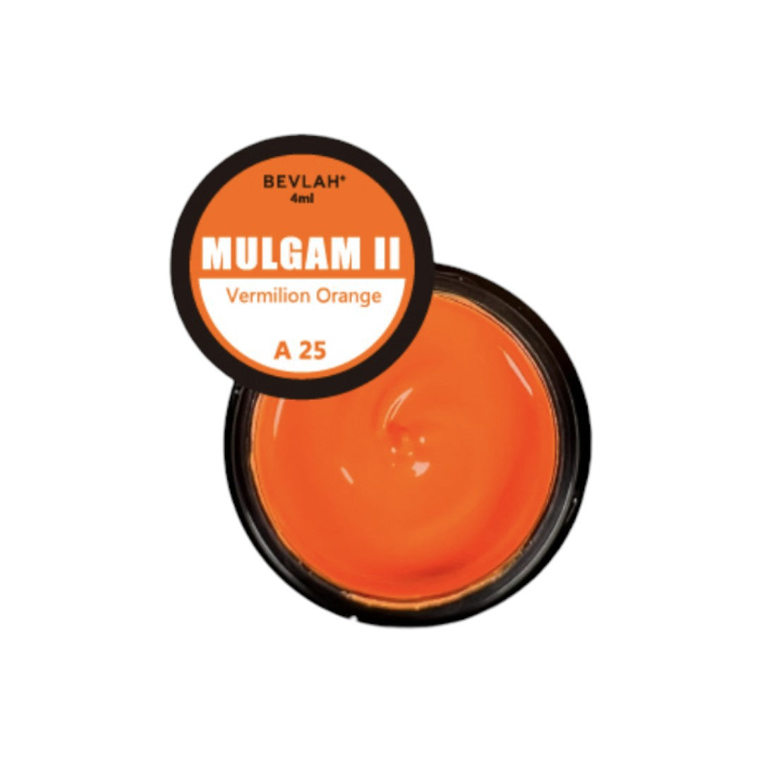 Bevlah Mulgam Gel (HEMA-Free) - Vermilion Orange #A25