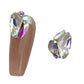 CNBS Nail Charms - White Crystal Clusters 5pcs