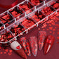 CNBS Glitter - Red Heart Confetti