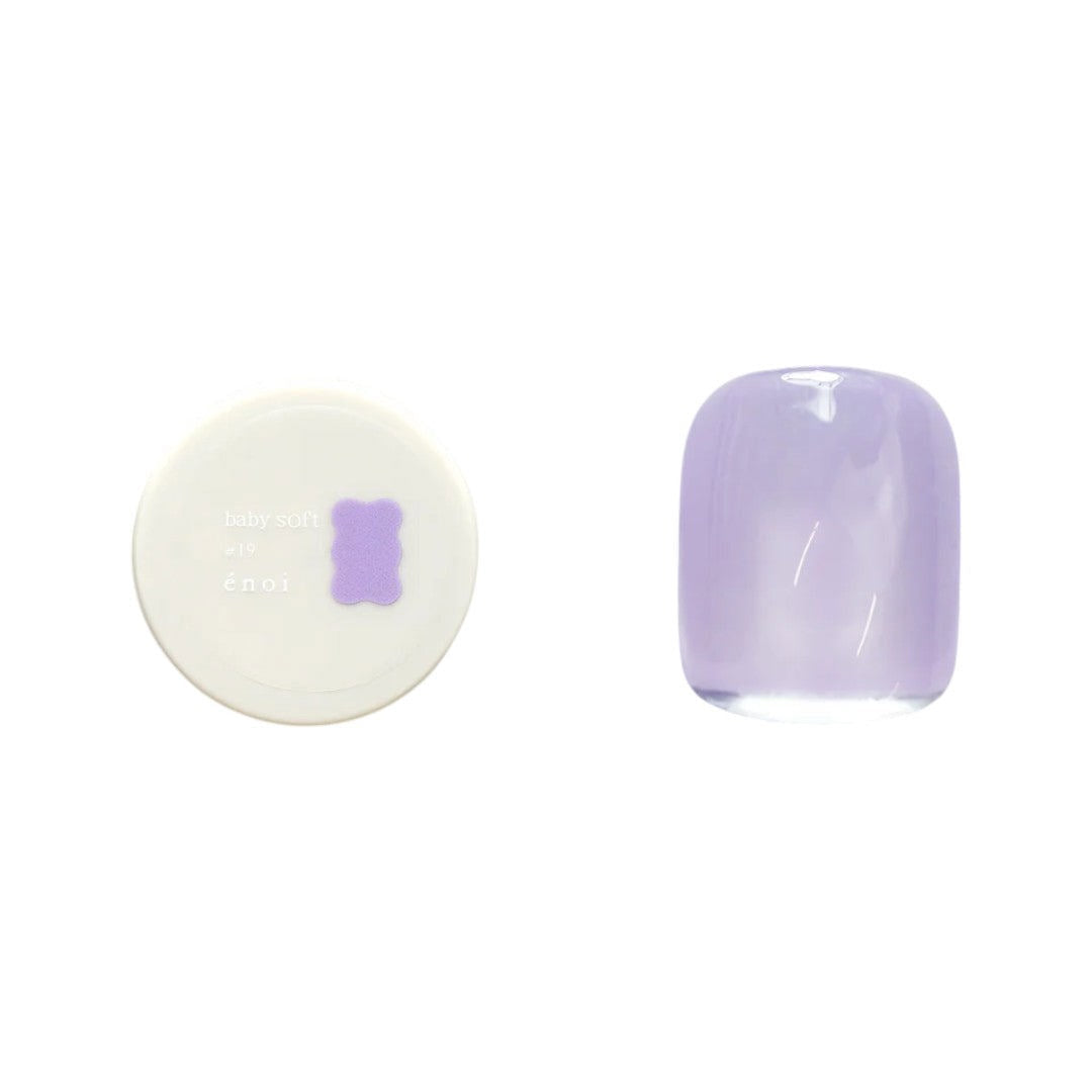 Enoi Sheer Gel Polish - Baby Soft #19