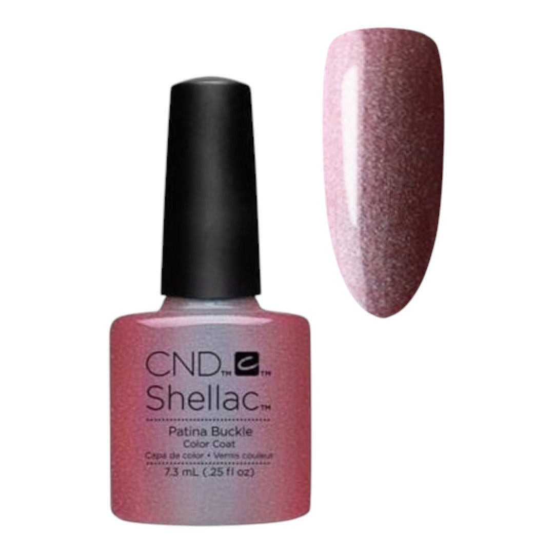 CND Shellac 0.25Oz - Patina Buckle