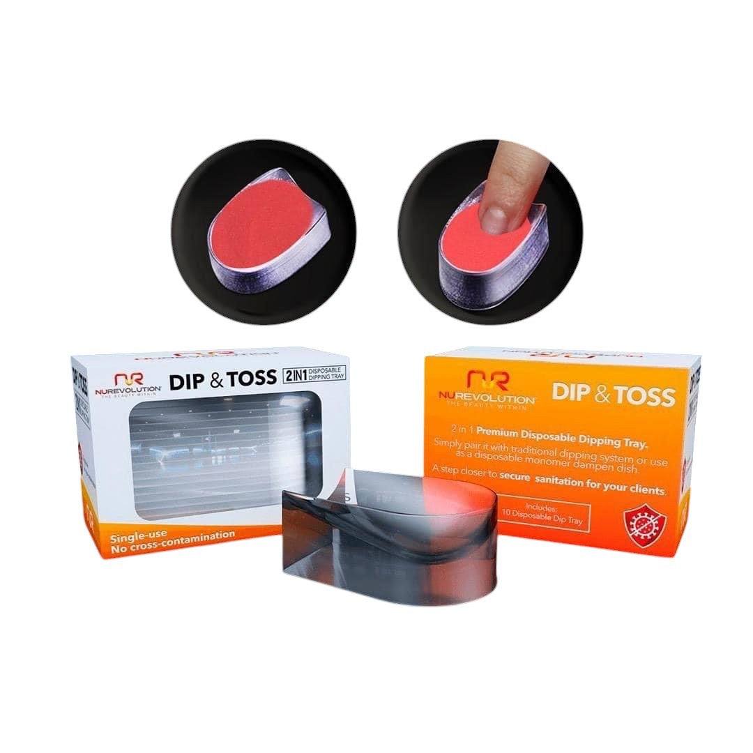 Nurevolution Dip & Toss Disposable Dipping Containers (10Pcs)