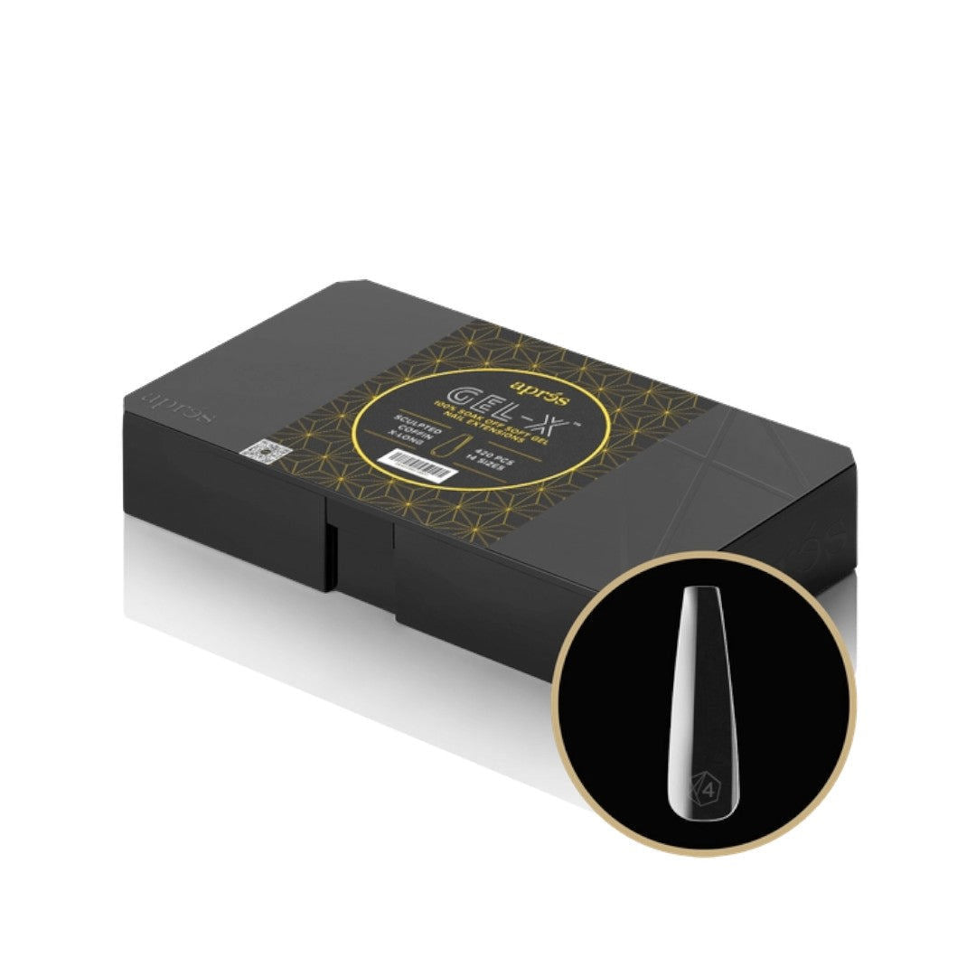 Apres Gel-X Nail Tips Box 2.0 - Coffin (420Pcs)