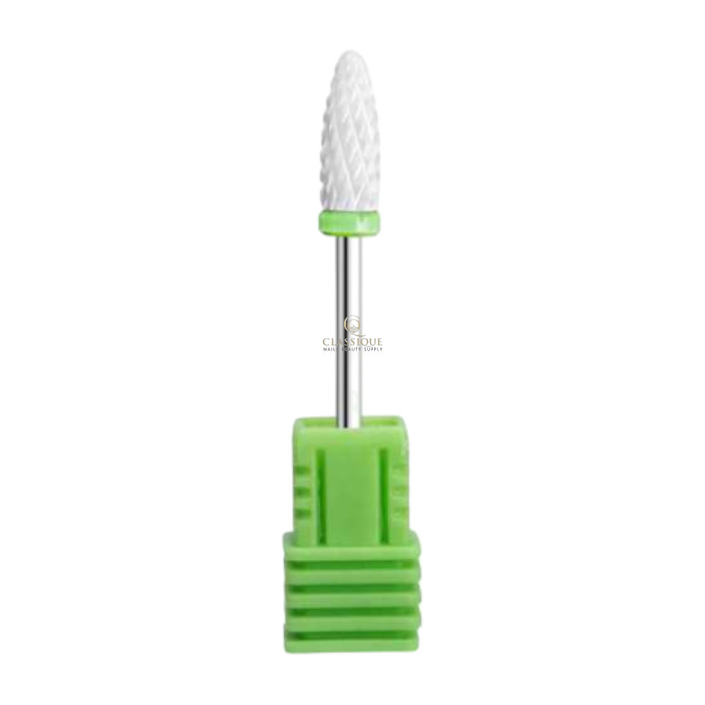 SP Nail Drill Bits - Bullet Ceramic Carbide HC Coarse Grit 3/32