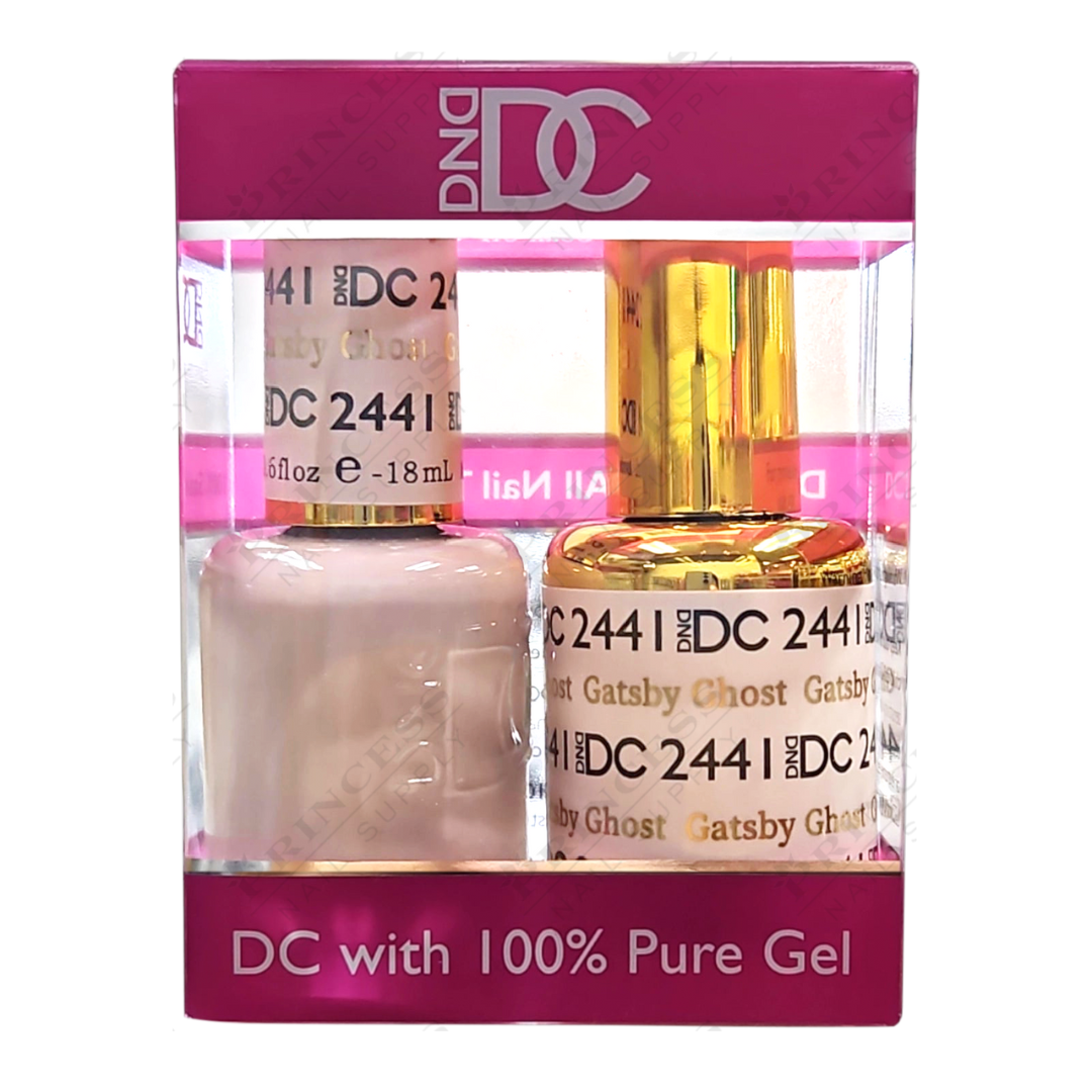 DND DC Sheer Gel & Lacquer Duo - Gatsby Ghost #2441
