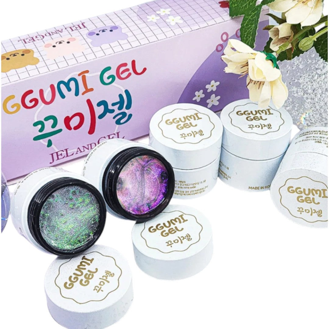 Jel and Gel Ggumi Gel - Set 4 #EB036-040 (5pcs)