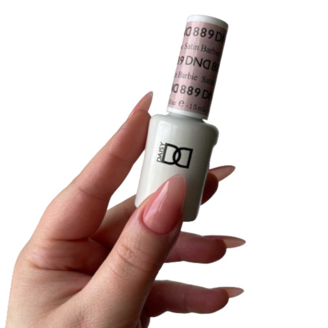 DND Sheer Gel & Lacquer Duo - Satin Barbie #889