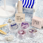Gentle Pink RG Aqua Glitter Set (Gentle Pink X Ryu Unni X Pochit)