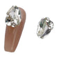 CNBS Nail Charms - White Crystal Clusters 5pcs