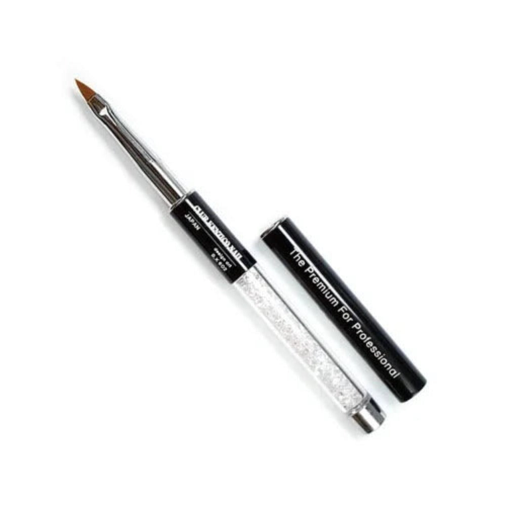Kenzico Art Brush - Design Art W/ Crystal Handle #602