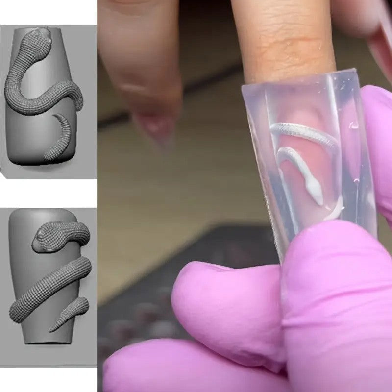 CNBS 3D Silicone Mould – Snake Designs