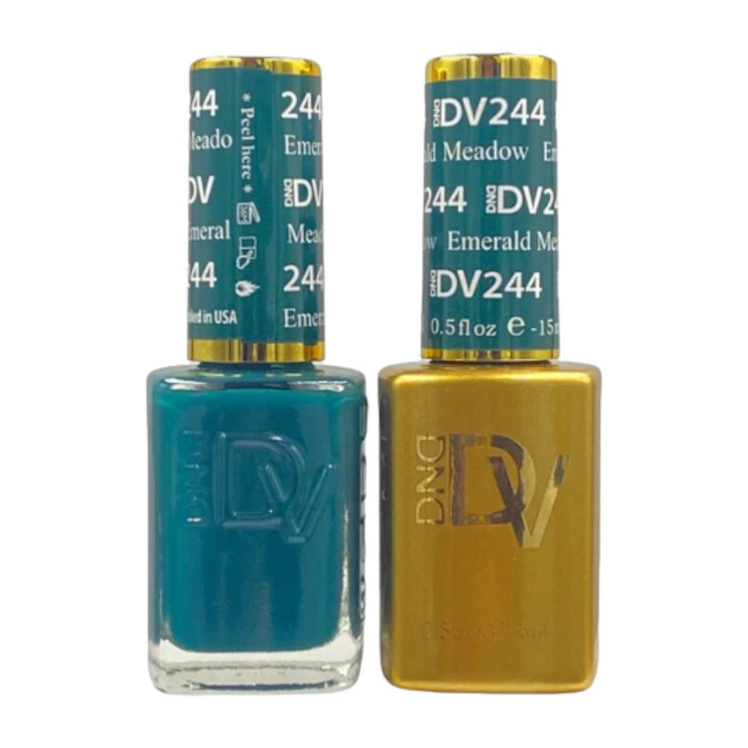 DND Diva Gel & Lacquer Duo - Emerald Meadow #244