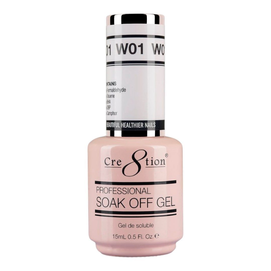 Cre8tion Gel Colour - Cool White #W01