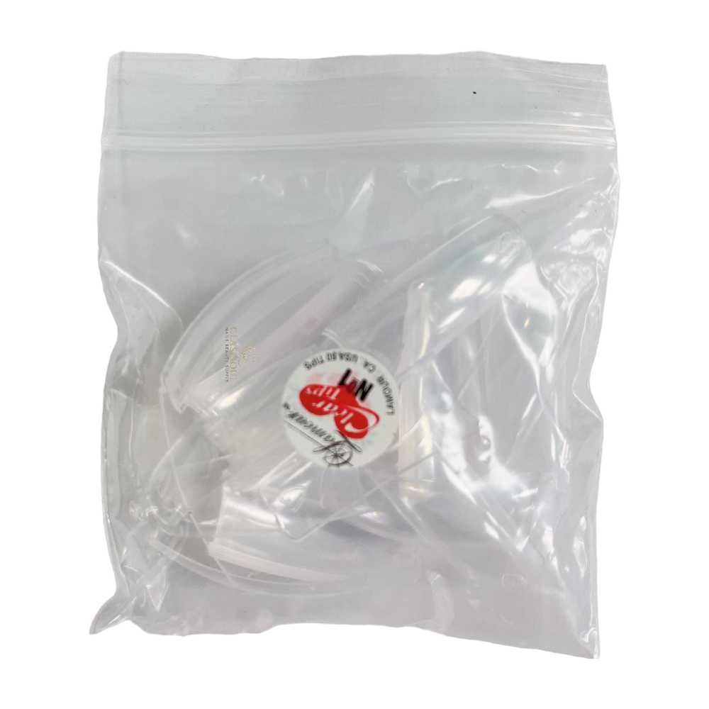 Original Crystal Nail Tips - Size #1 (Bag of 50)