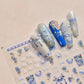 CNBS Nail Sticker - Elegant Blue & White Porcelain #TO4748