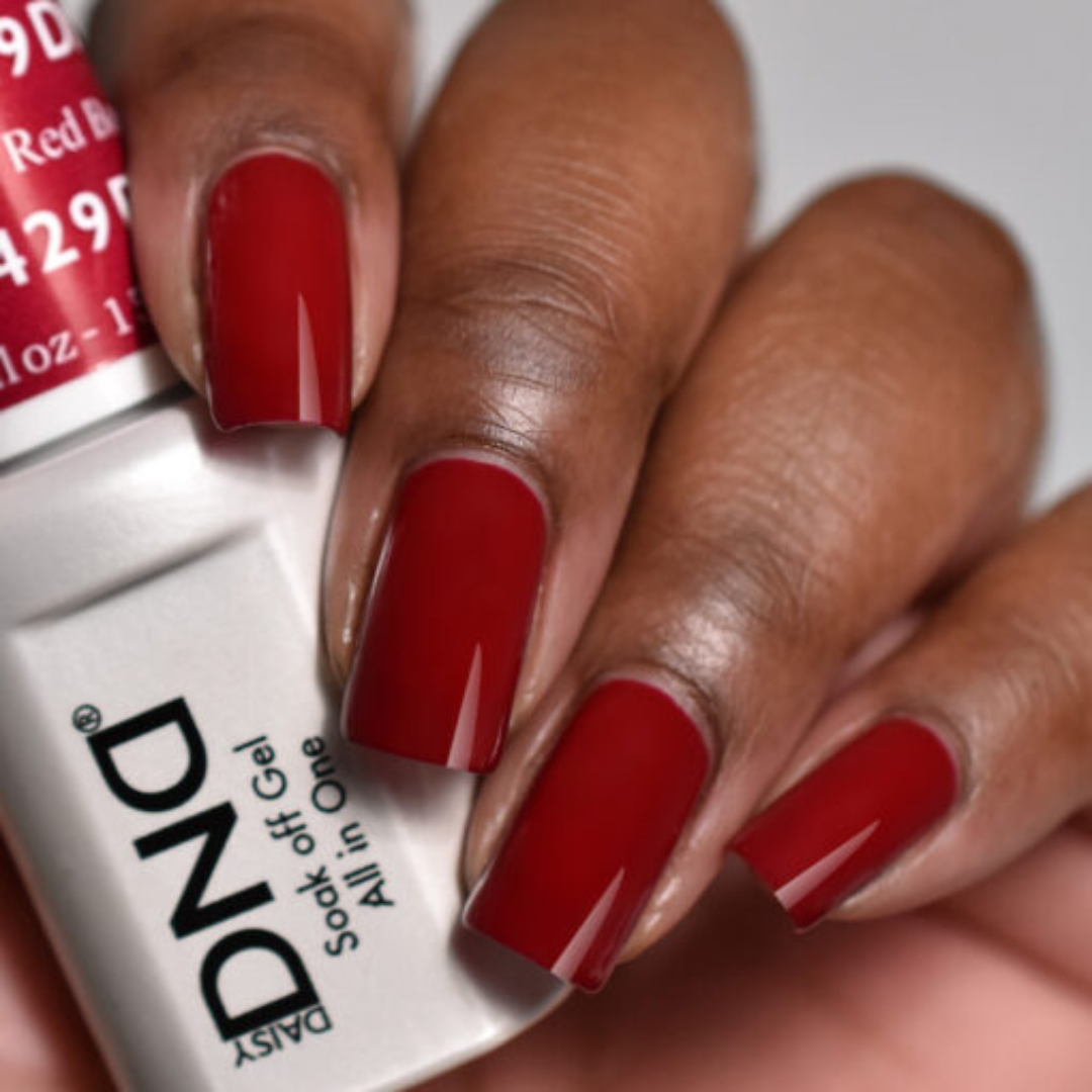 DND Gel & Lacquer Duo - Boston University Red #429