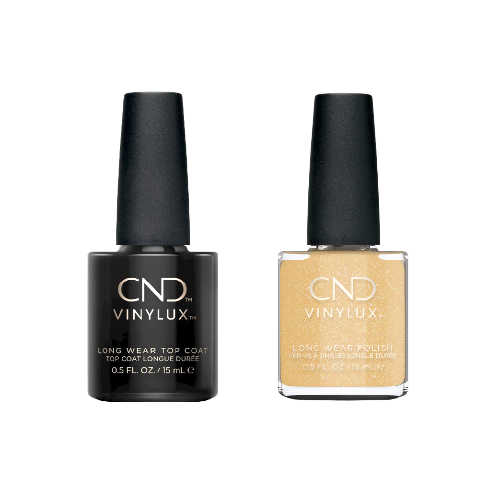 CND Vinylux Top & Colour Duo - 440 Seeing Citrine Classique Nails Beauty Supply Inc.