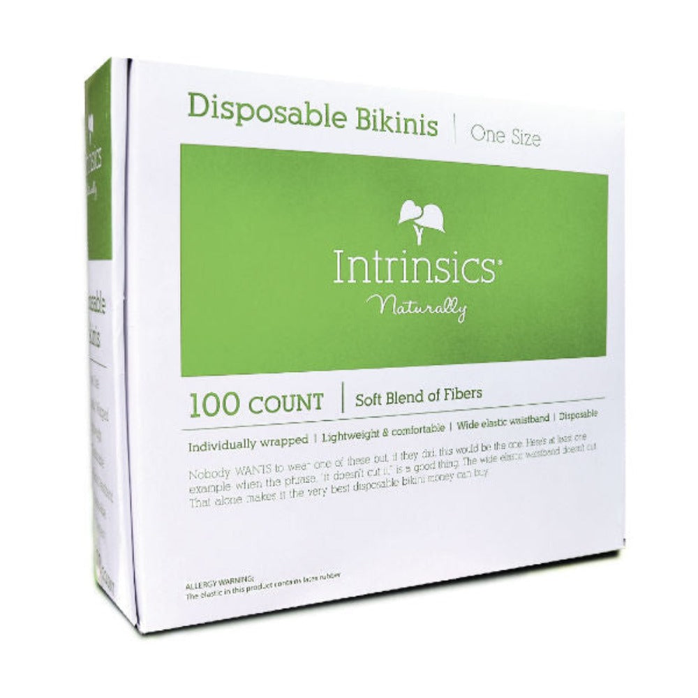 Intrinsics Disposable Bikinis (Box of 100) #406212 Classique Nails Beauty Supply Inc.