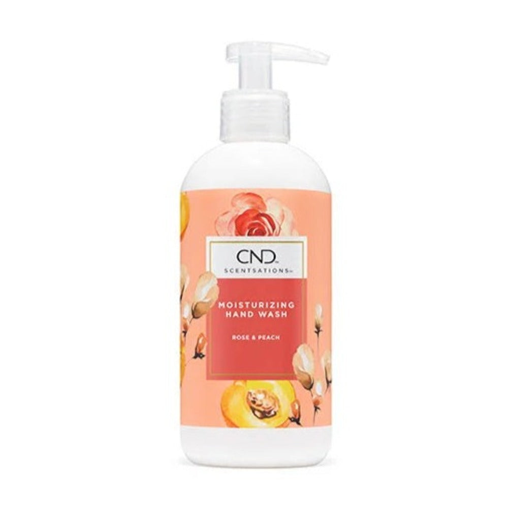 CND Scentsations Hand Wash 13.2oz - Rose & Peach Classique Nails Beauty Supply Inc.