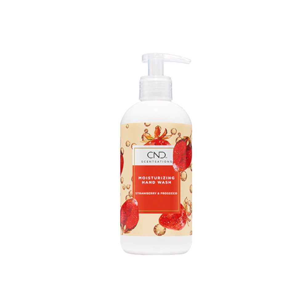 CND Scentsations Hand Wash 13.2oz - Strawberry & Prosecco Classique Nails Beauty Supply Inc.