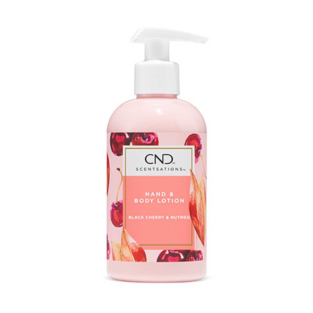 CND Scentsations Lotion 8.3oz - Black Cherry & Nutmeg Classique Nails Beauty Supply Inc.