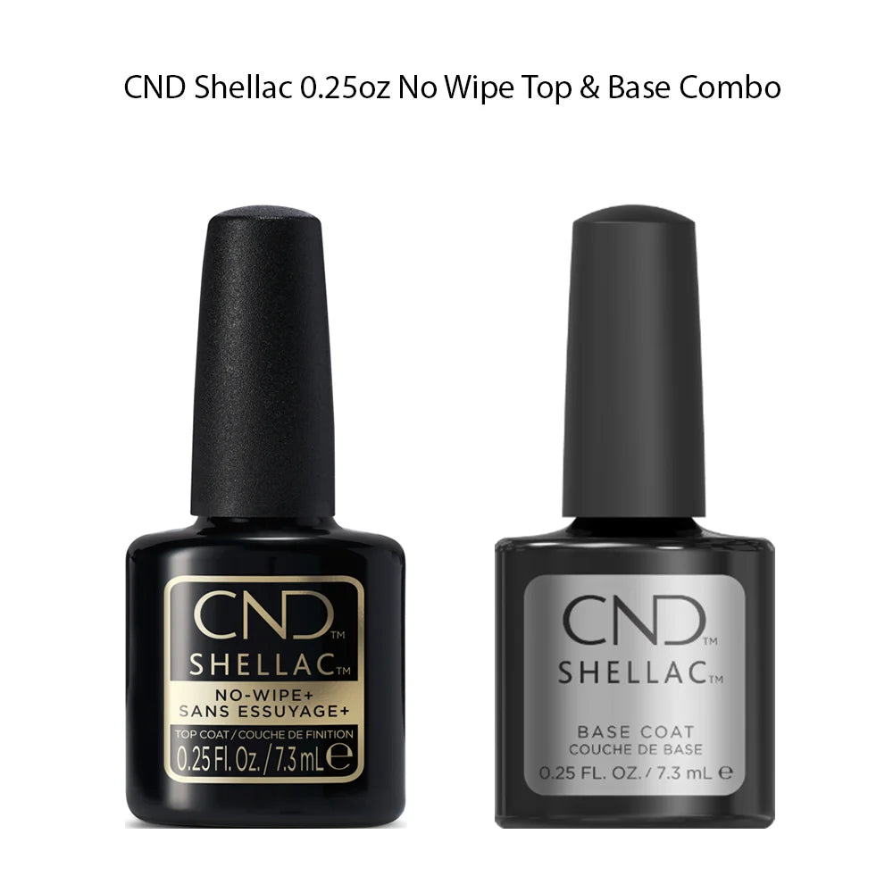 CND Shellac 0.25oz - Top & Base Combo Classique Nails Beauty Supply Inc.