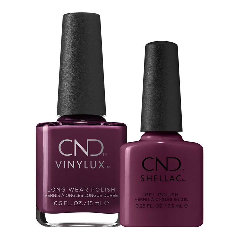 CND Shellac Feel The Flutter, fall nail