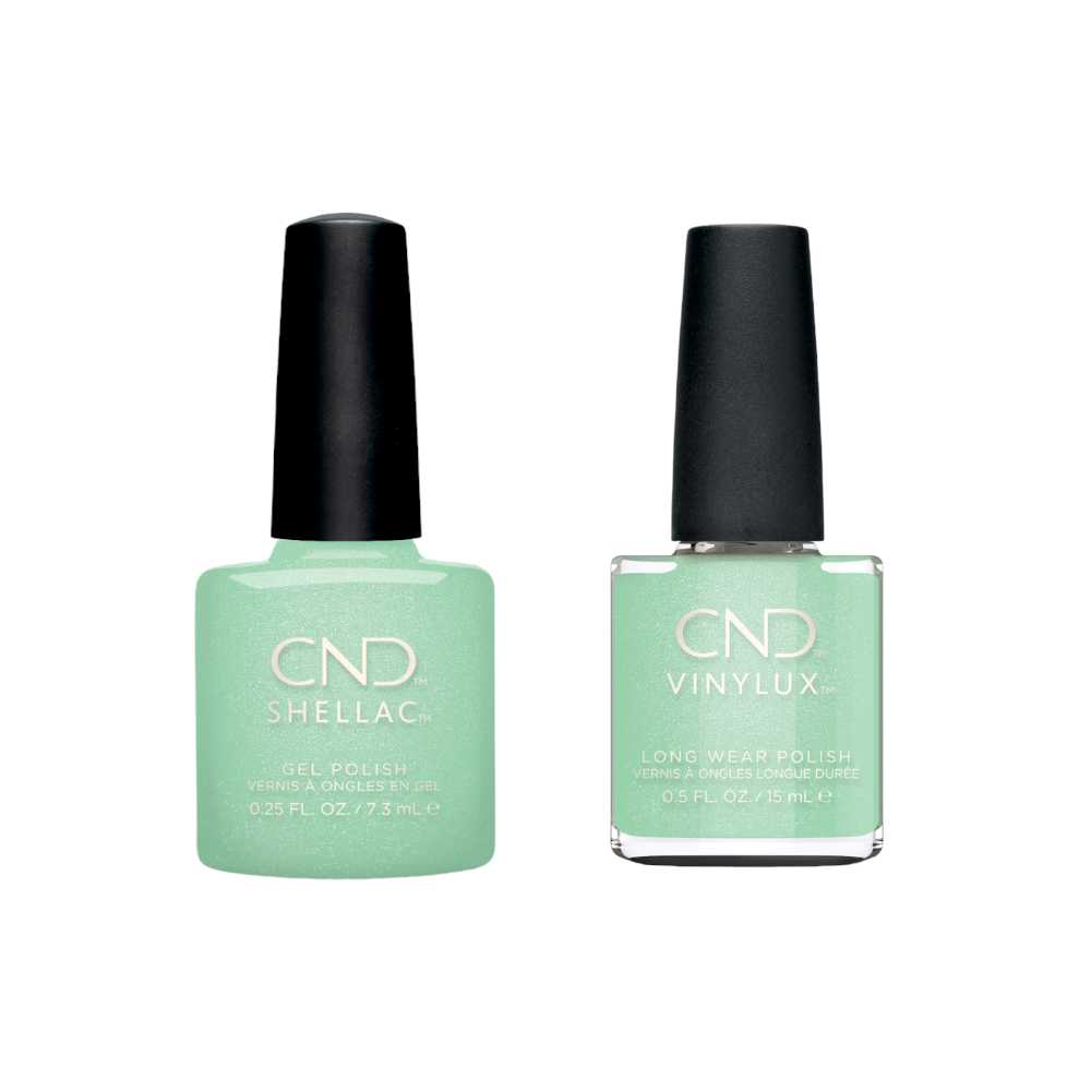 CND Shellac & Vinylux Duo - Mint & Meditation Classique Nails Beauty Supply Inc.