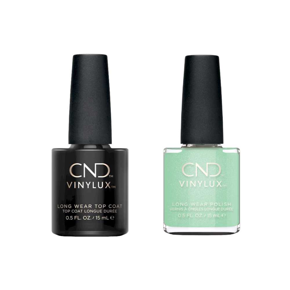 CND Vinylux Top & Colour Duo - #441 Mint & Meditation Classique Nails Beauty Supply Inc.