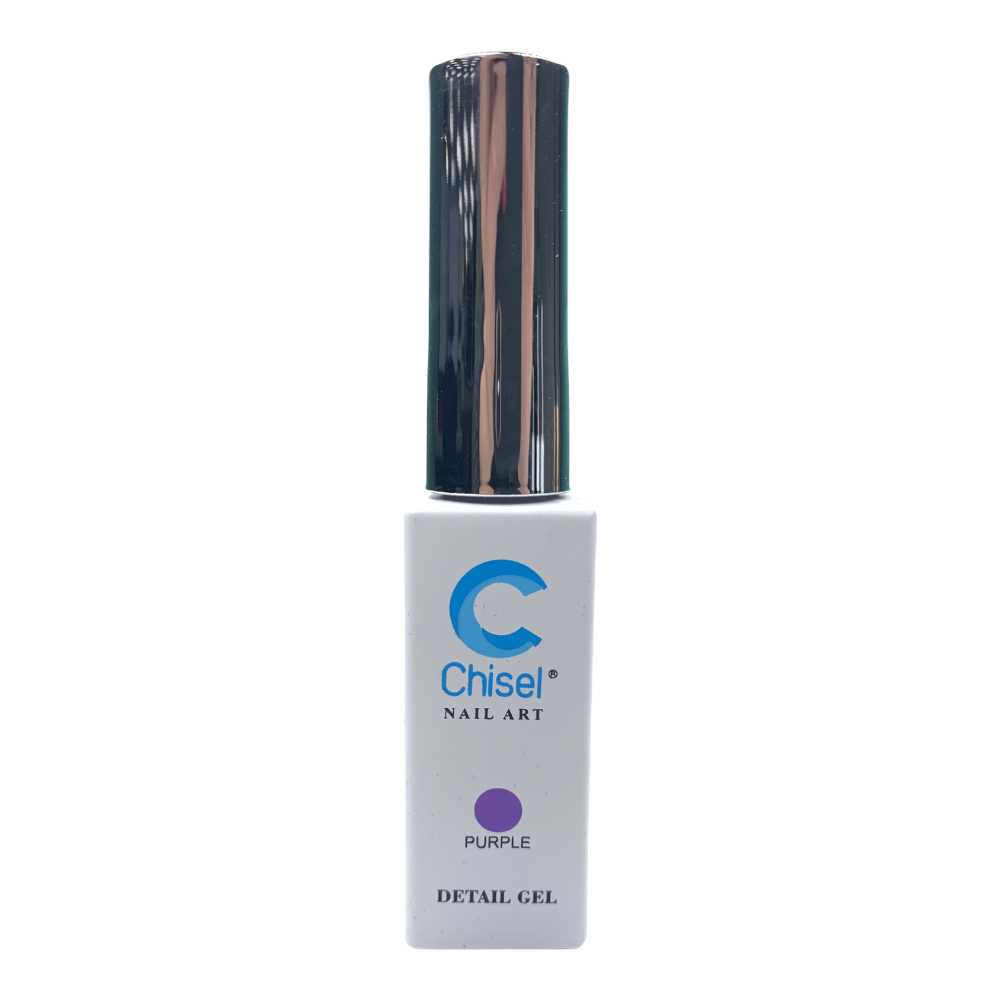 Chisel Nail Art Detail Gel #Purple Classique Nails Beauty Supply Inc.