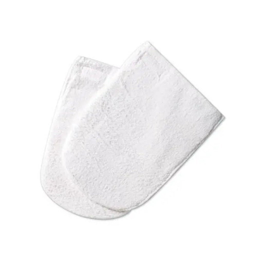 Cotton Hand Mitts - White Classique Nails Beauty Supply Inc.