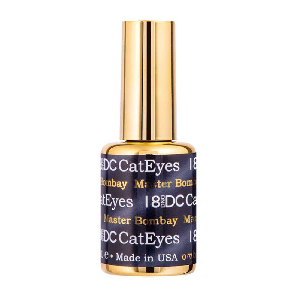 DND DC Cat Eye 18, cat eye gel polish