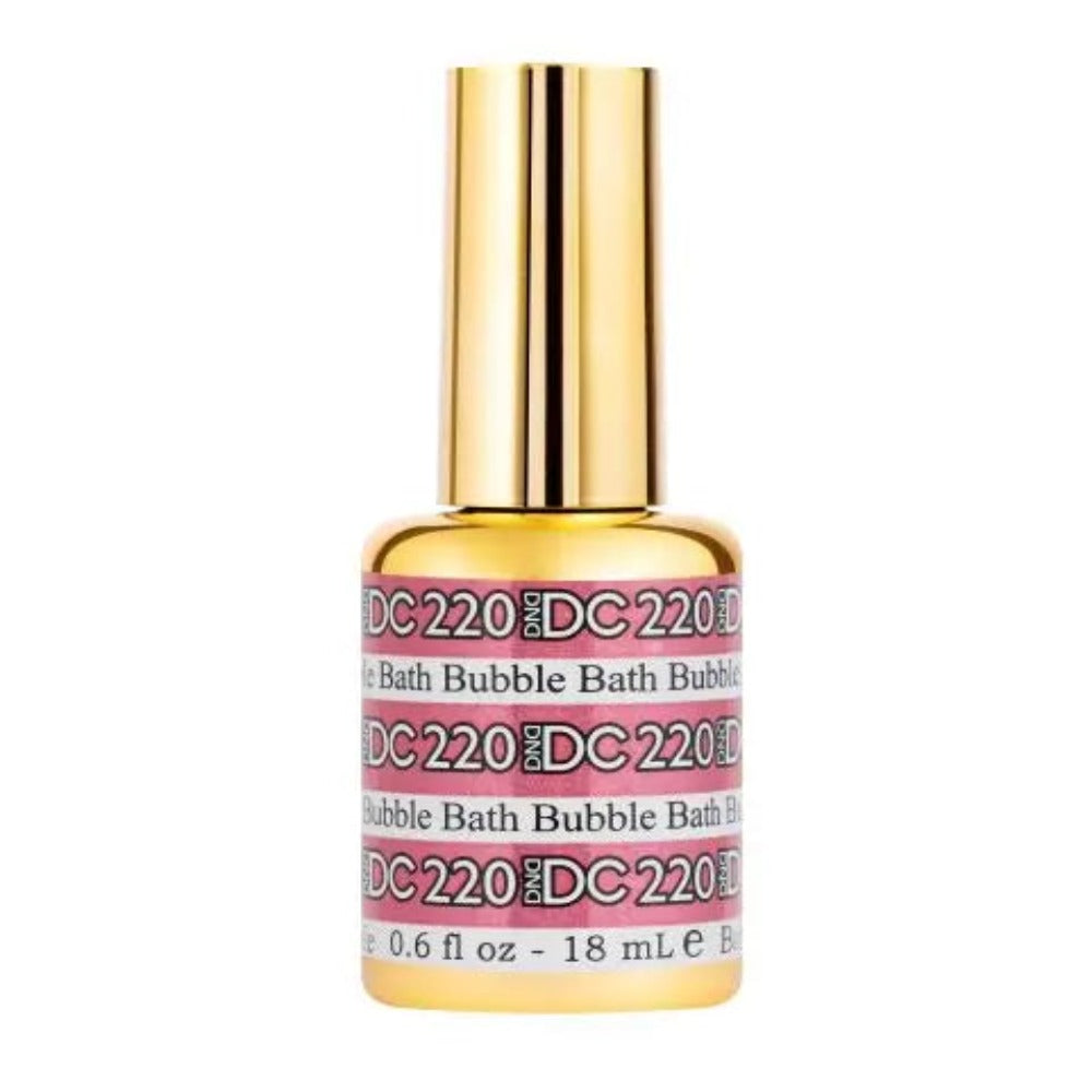 DND DC Mermaid 220 Bubble Bath - Sparkling Glitter Gel Polish